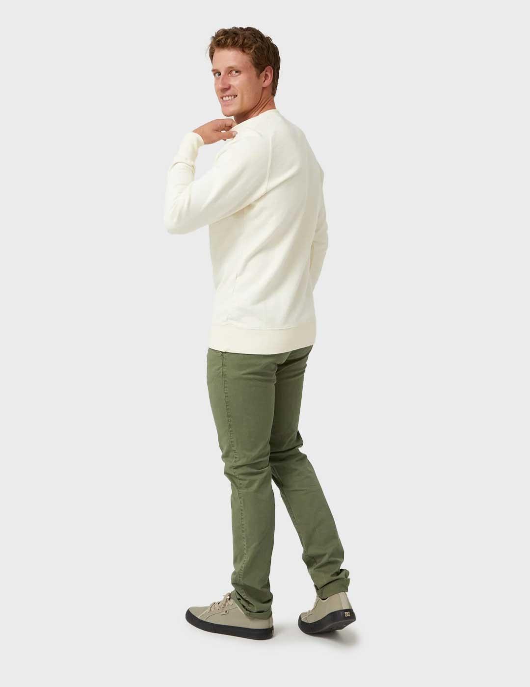 Altonadock sudadera beige para hombre