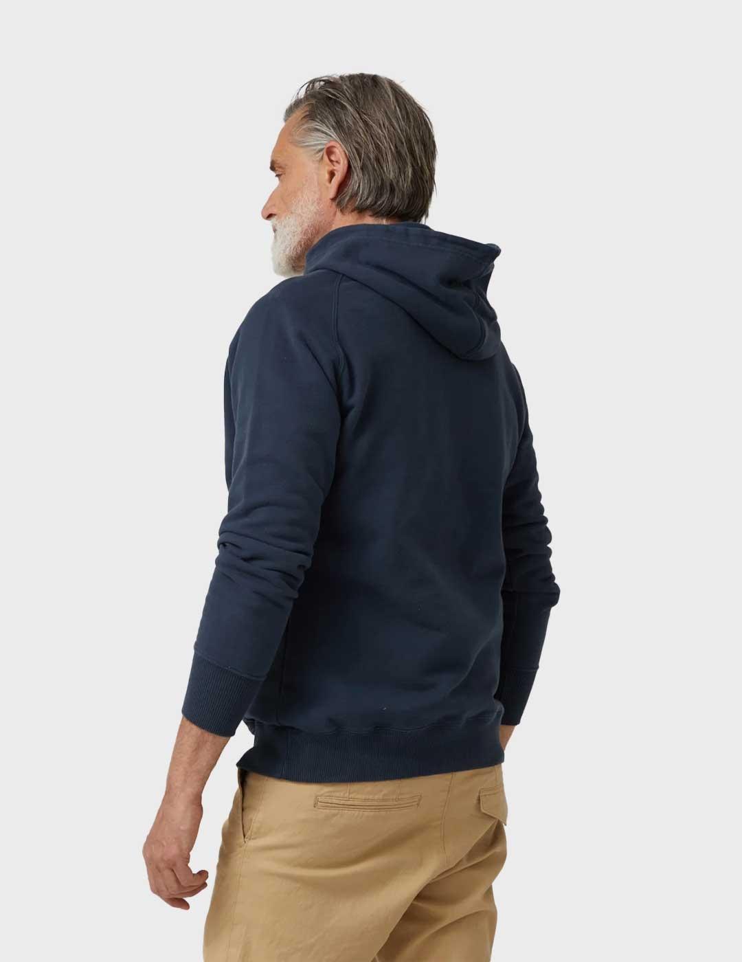 Altonadock sudadera azul marino para hombre