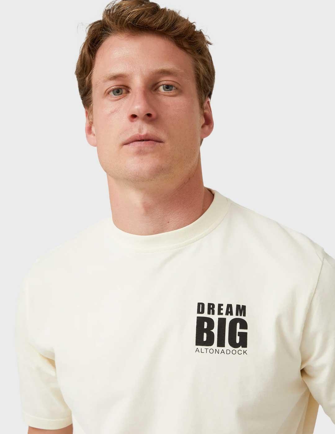 Altonadock camiseta beige para hombre