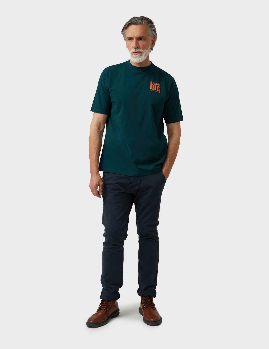 Altonadock camiseta verde para hombre