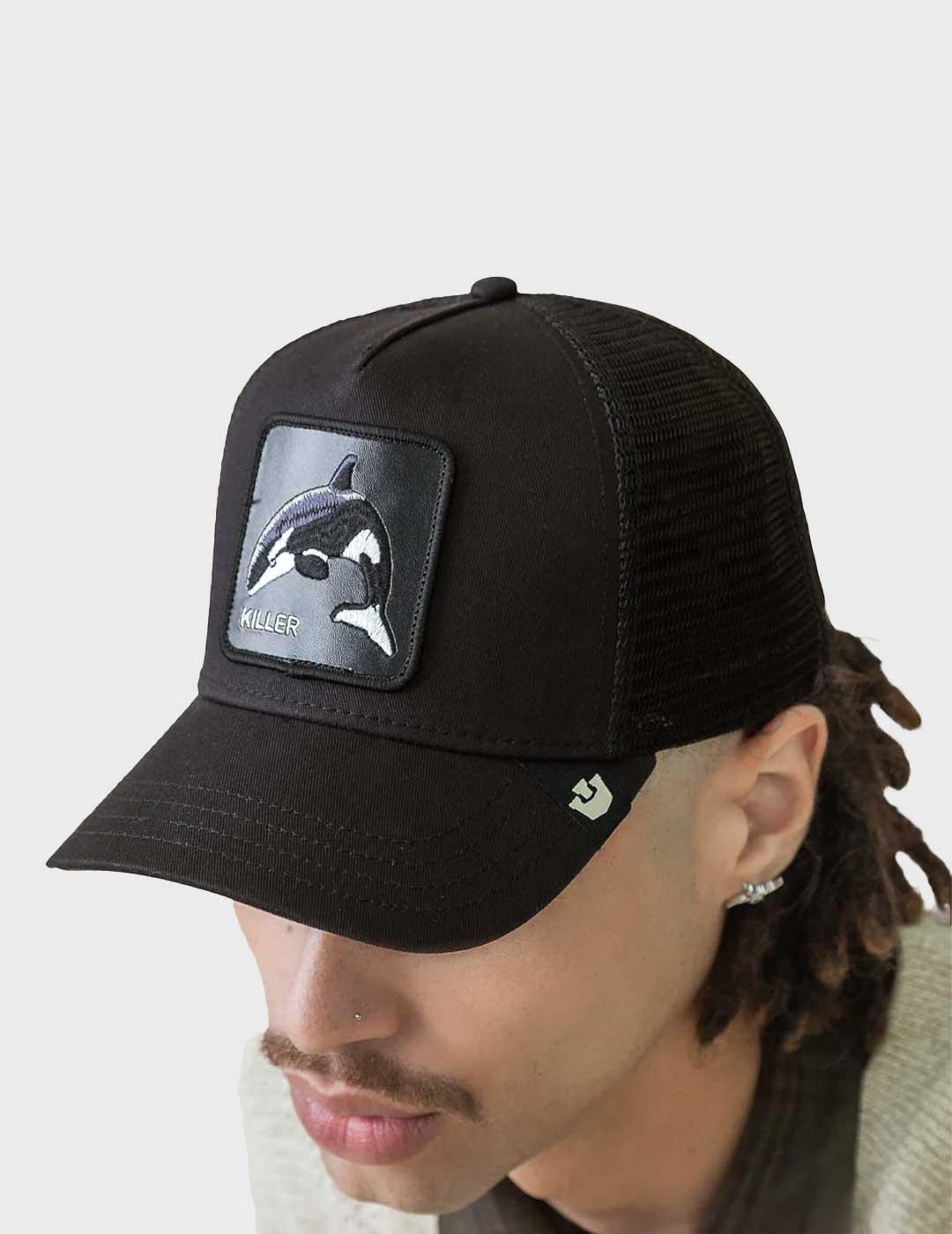 Goorin Killer gorra negra para hombre