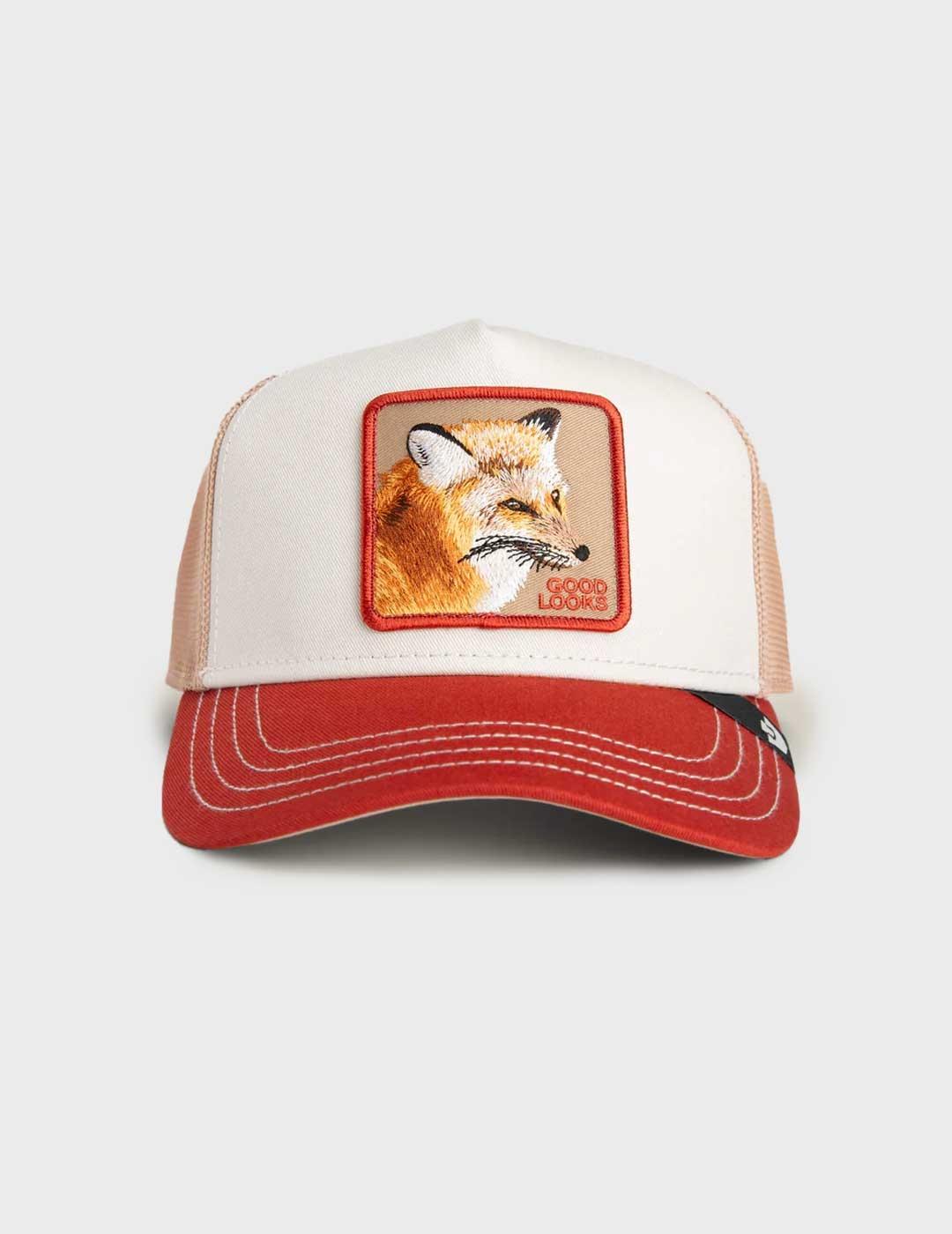 Goorin Tricolor Fox gorra naranja para hombre