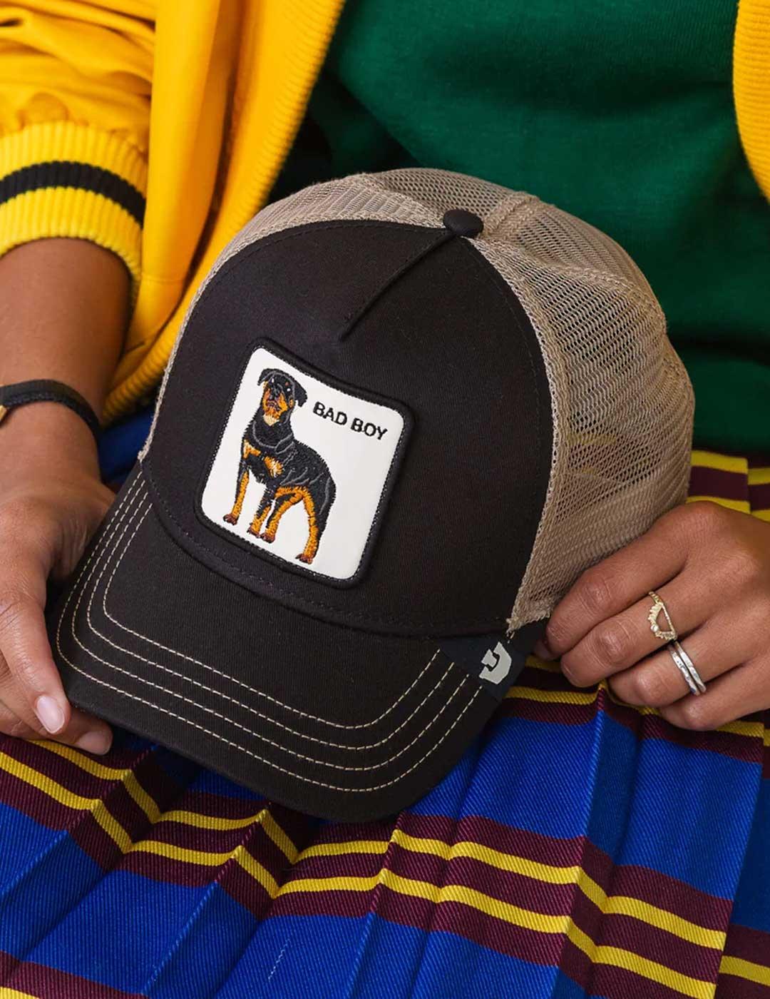 Goorin Bad Boy gorra negra para hombre y mujer