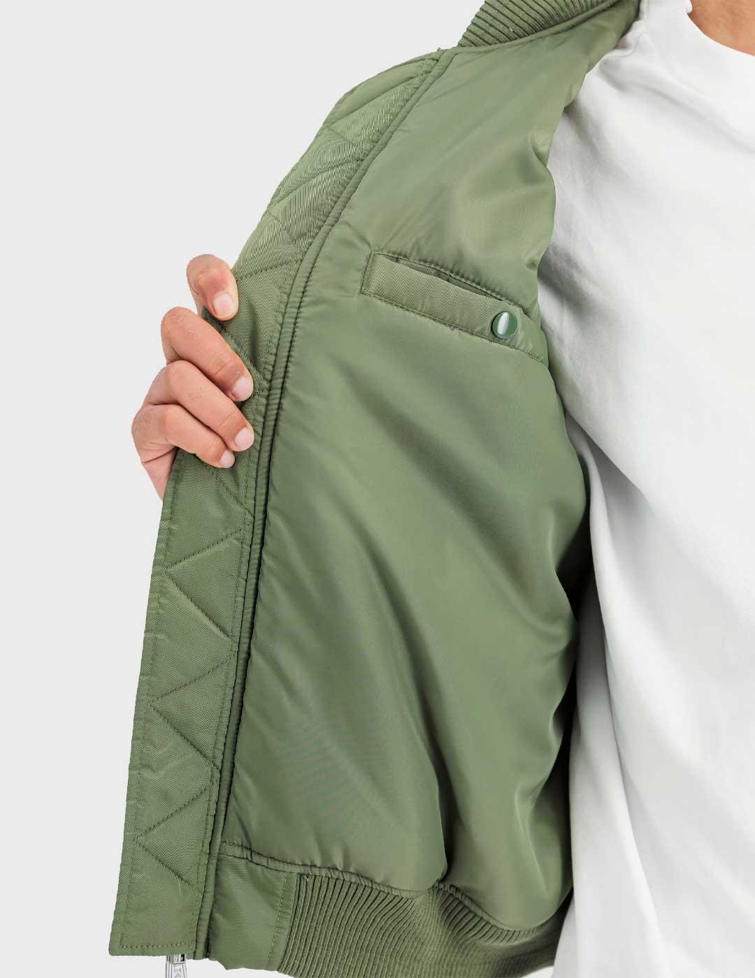 Alpha Ma-1 Camo chaqueta verde para hombre
