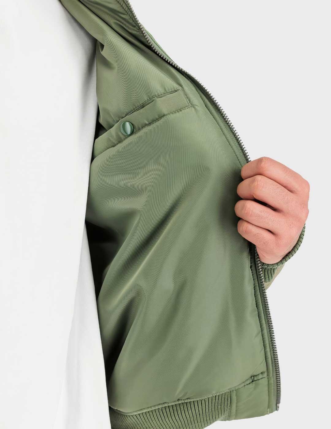 Alpha Ma-1 Camo chaqueta verde para hombre