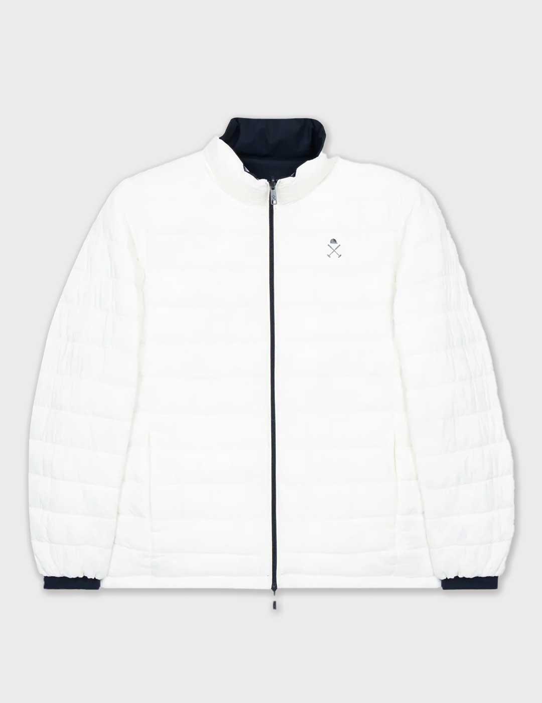 Harper & Neyer Racing chaqueta azul marino reversible hombre