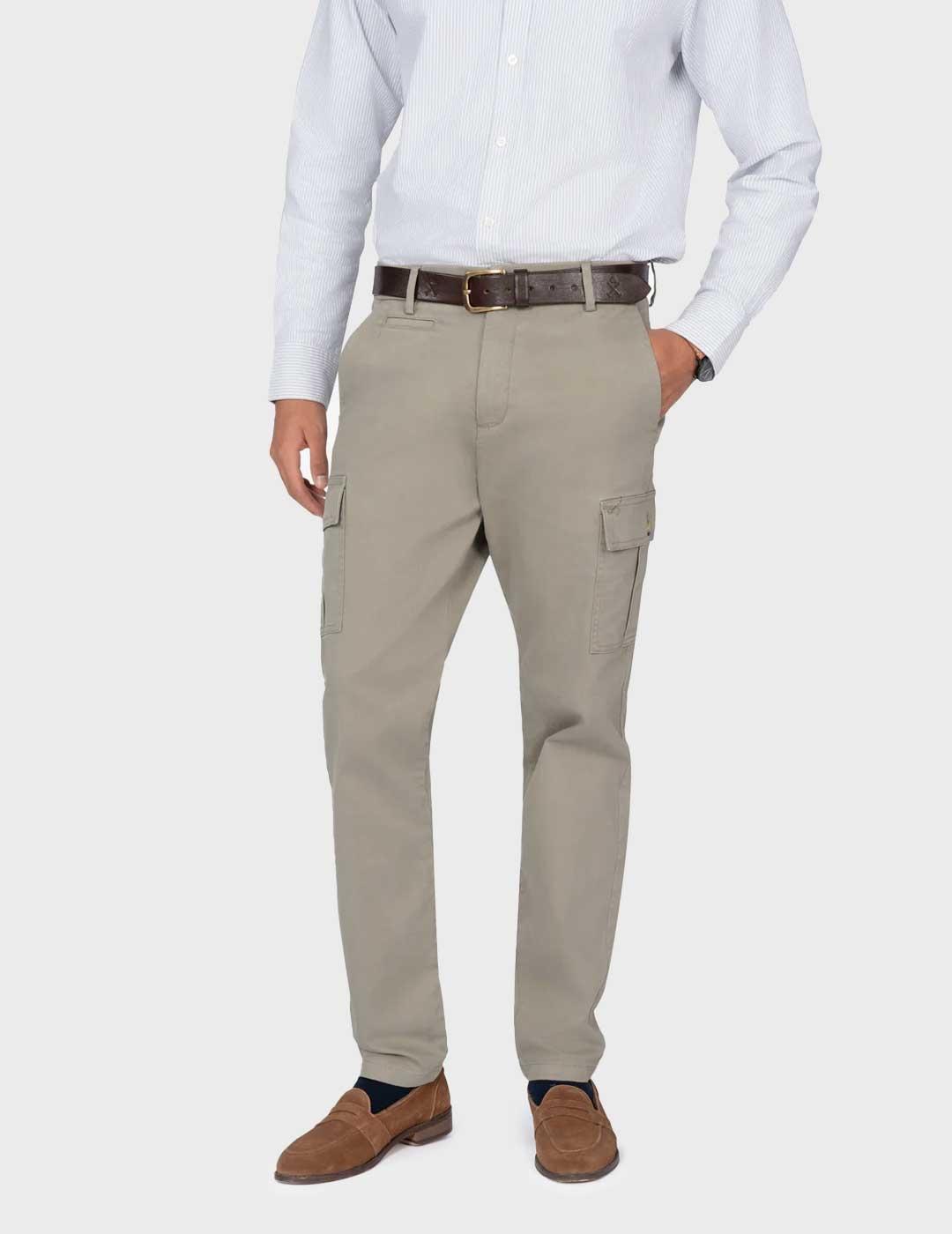 Harper & Neyer pantalón verde cargo para hombre