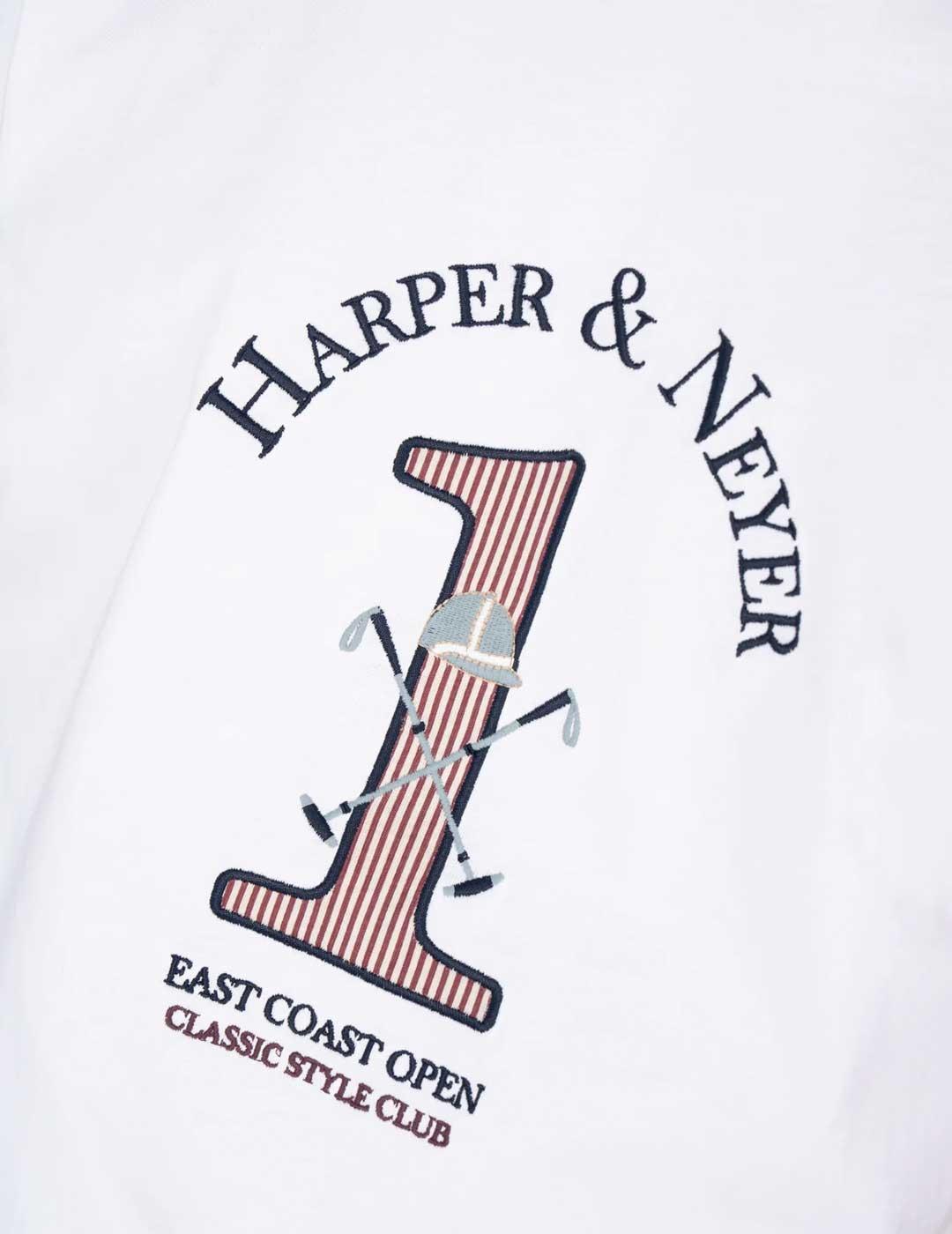 Harper & Neyer Winner camiseta blanca para hombre