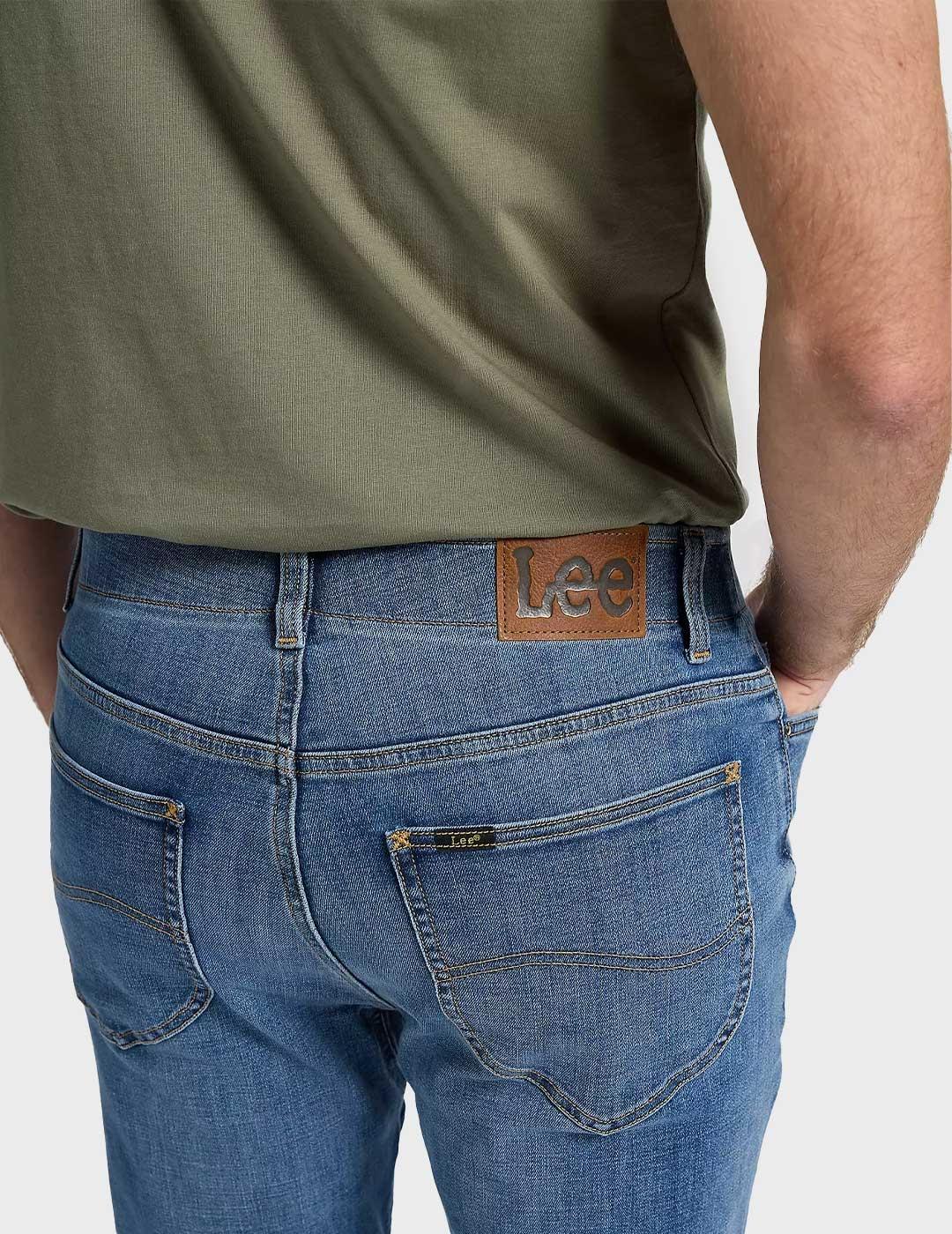 Lee Slim Fit pantalón azul para hombre Lee para Hombre | Madison AV