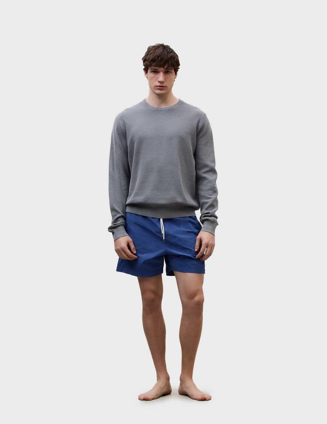 Ecoalf Biarritz bañador azul para hombre Ecoalf Azul para Hombre | Madison AV