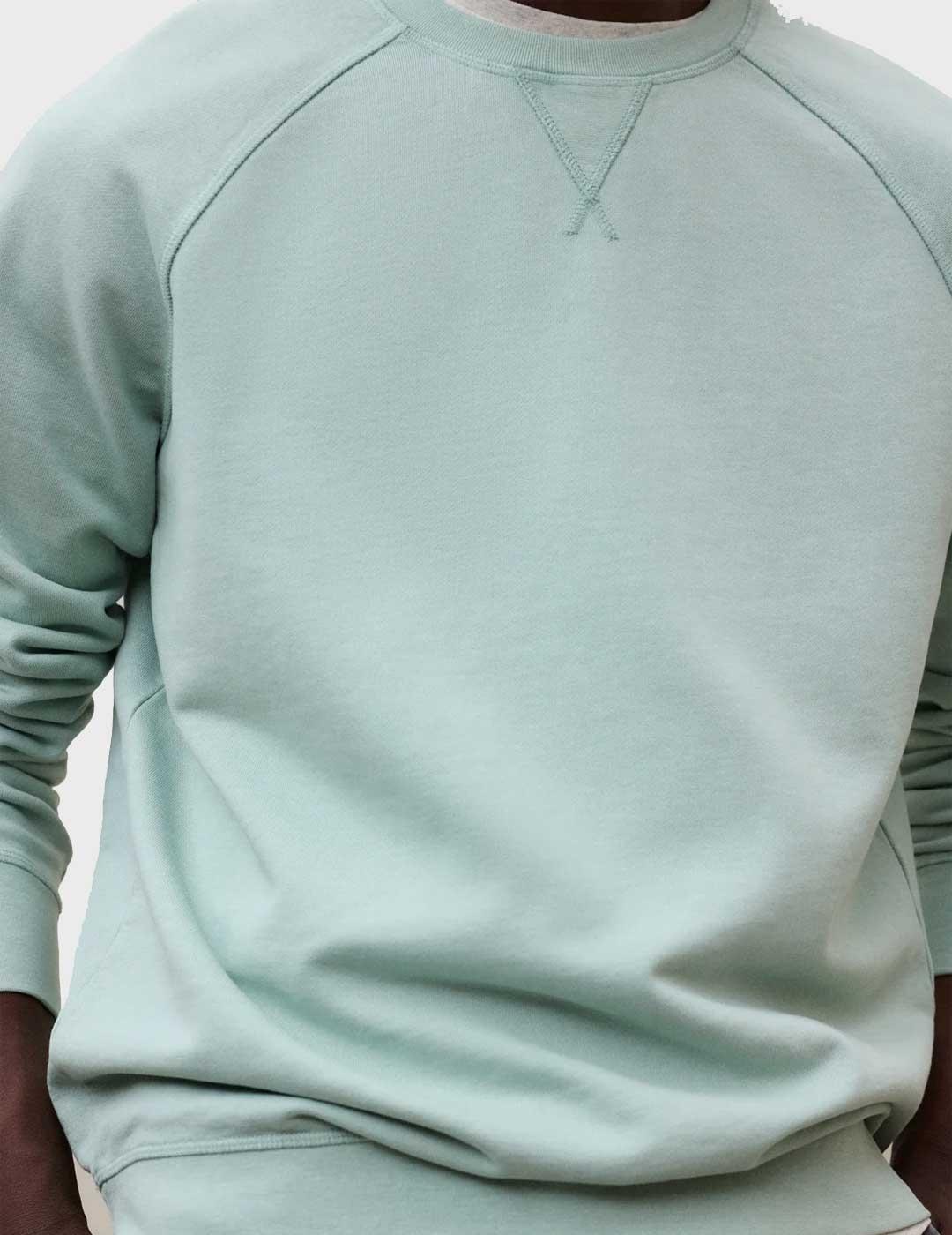 Ecoalf Berja sudadera verde para hombre