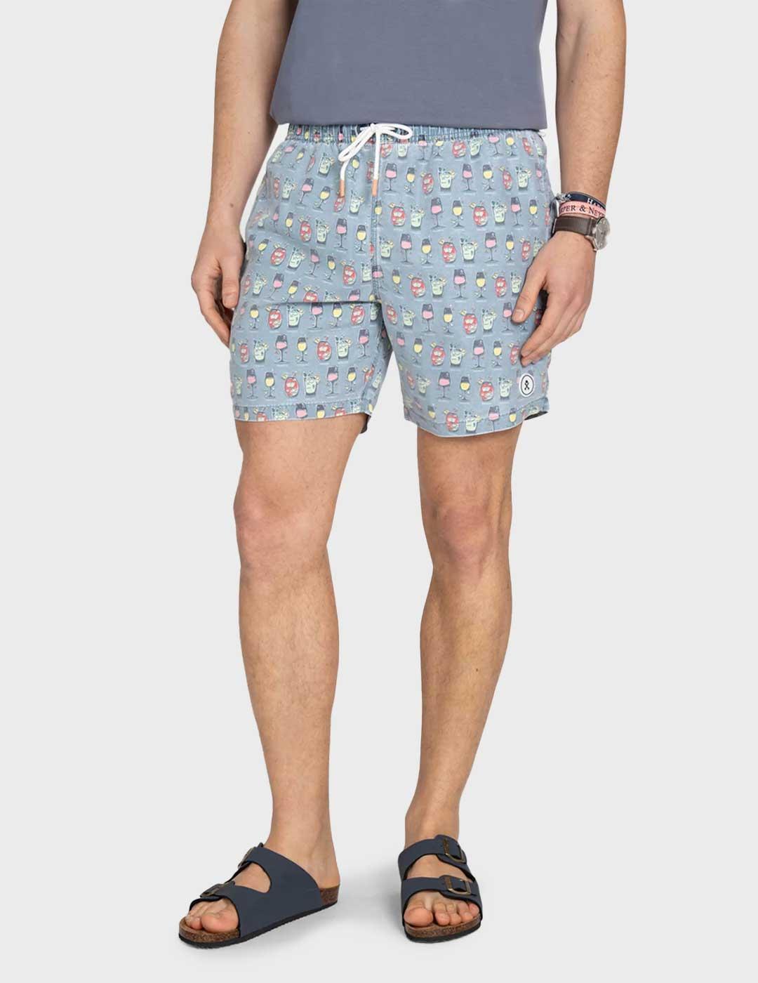 Harper & Neyer Coctel bañador gris para hombre Harper Gris para Hombre | Madison AV