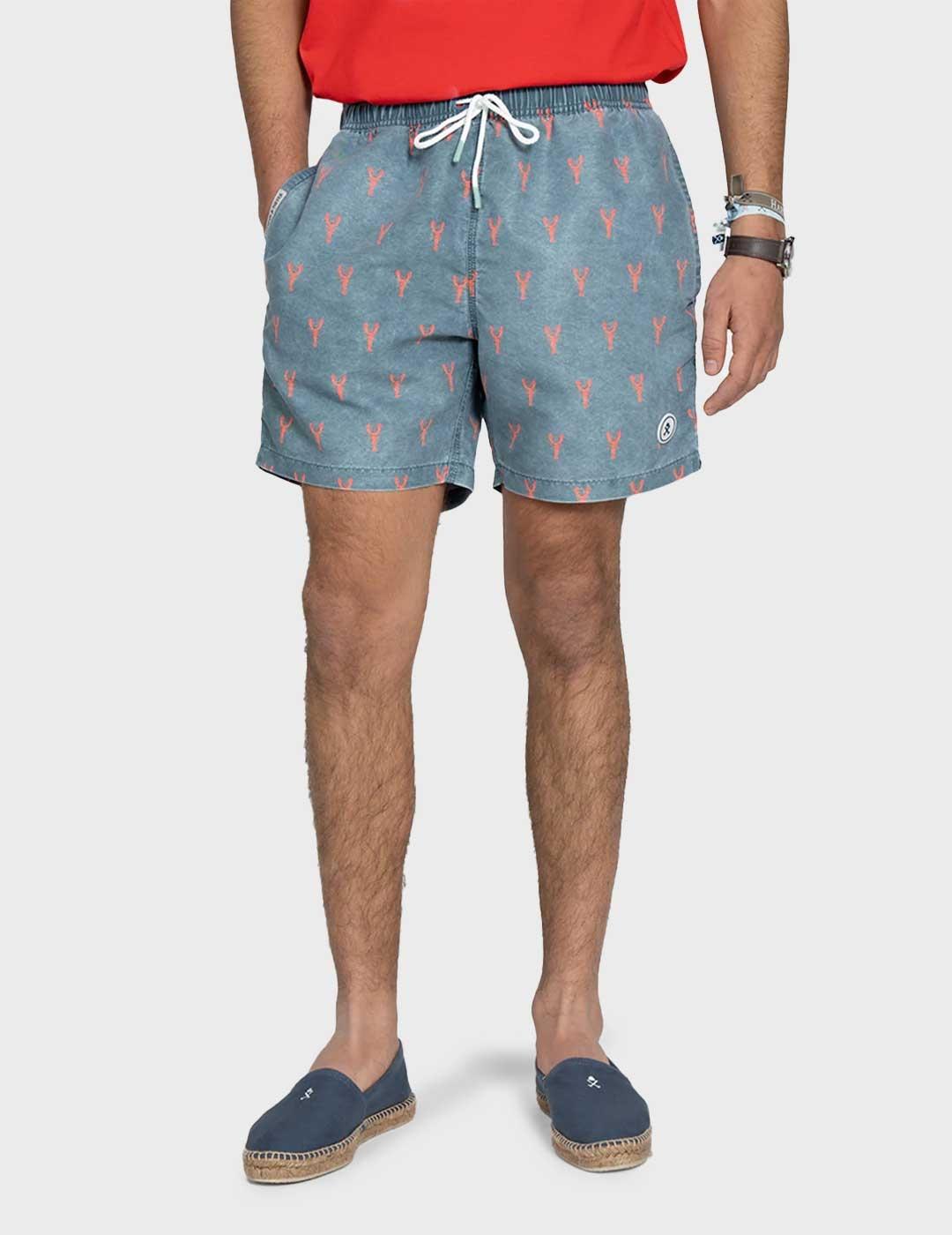 Harper & Neyer Langosta bañador gris para hombre Harper Gris para Hombre | Madison AV